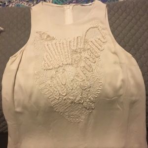 Brunello Cucinelli beautiful cream silk blouse